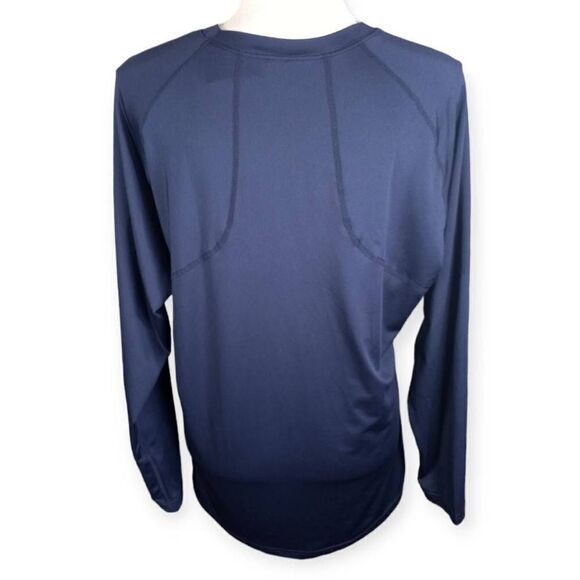 ATHLIO NAVY BLUE SPORTS TOP SZ.XL EUC - Picture 3 of 4